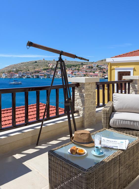 Villa Admiral'S House Chalki Town Exterior foto